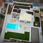 Con Piscina Ojo Del Calderon Villa Lajares